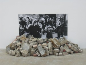 photo of Gustav Metzger's "Historic Photographs: No1"